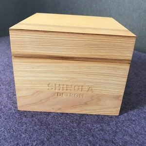 Solid wood Shinola watch box